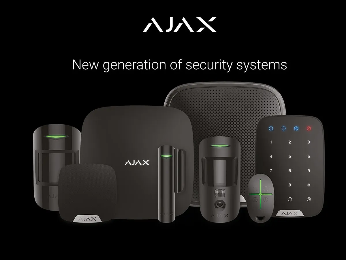 Ajax wireless security devices group
